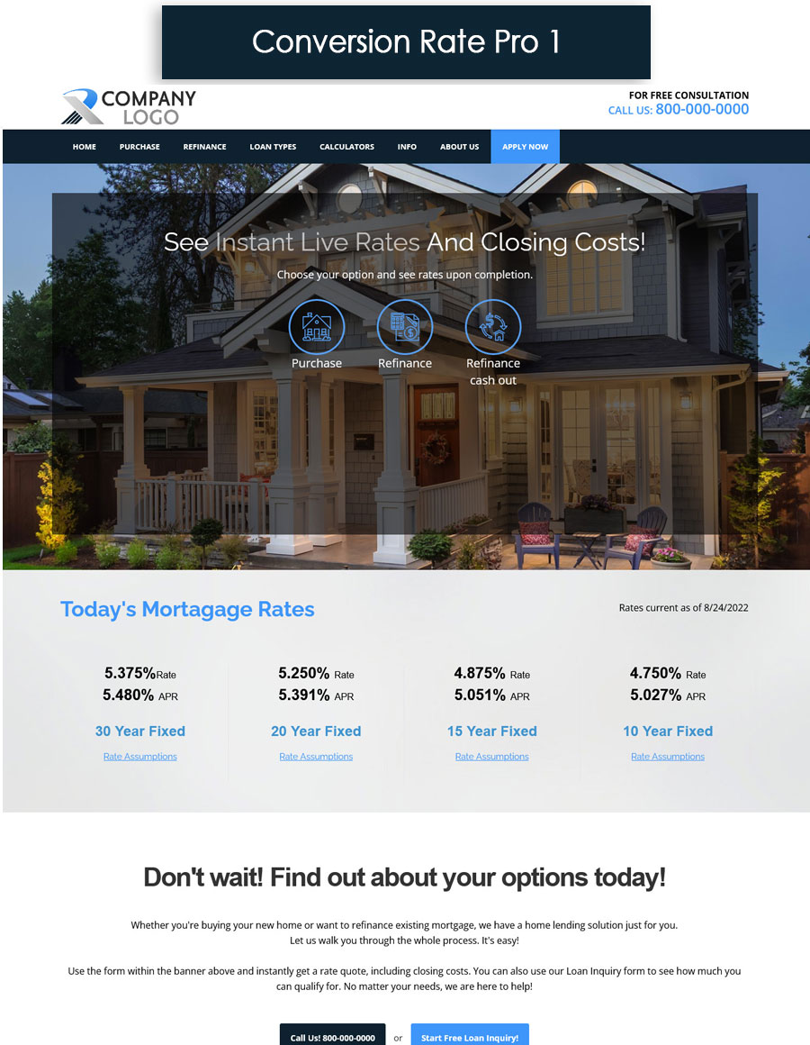 mortgage website